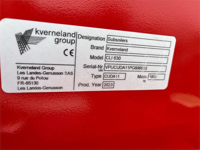 Kverneland CLI 630 - Subsoiler: picture 5 Kverneland CLI 630 - Subsoiler: picture 5