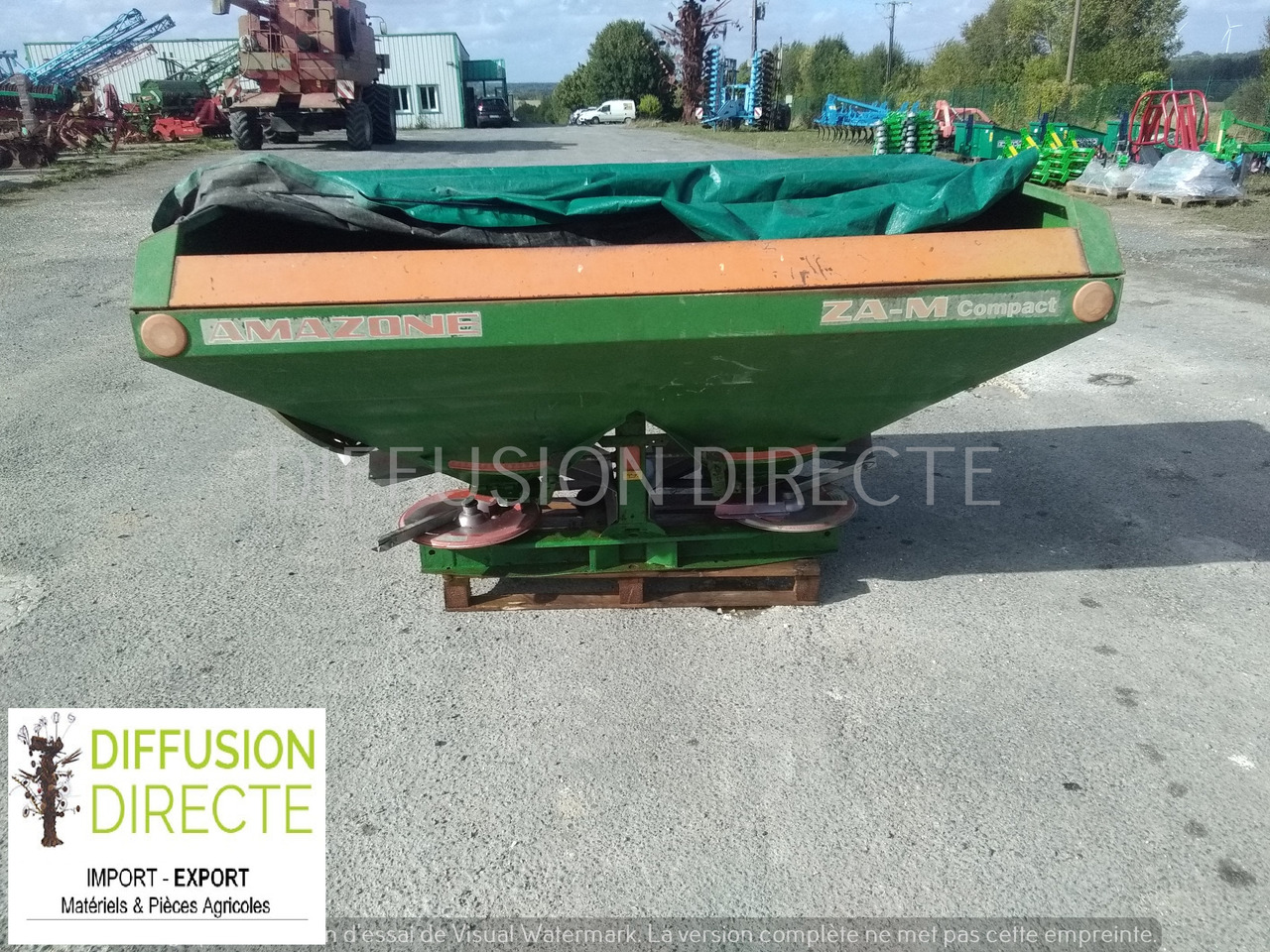 AMAZONE DISTRIBUTEUR D'ENGRAIS ZA-M COMPACT - Fertilizer spreader: picture 1 AMAZONE DISTRIBUTEUR D'ENGRAIS ZA-M COMPACT - Fertilizer spreader: picture 1