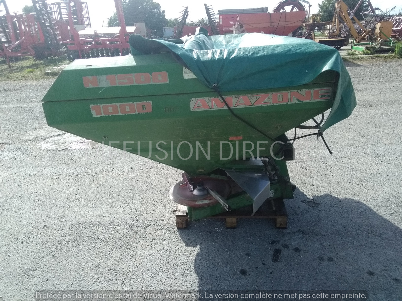 AMAZONE DISTRIBUTEUR D'ENGRAIS ZA-M COMPACT - Fertilizer spreader: picture 4 AMAZONE DISTRIBUTEUR D'ENGRAIS ZA-M COMPACT - Fertilizer spreader: picture 4
