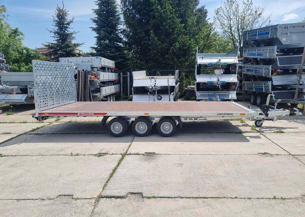 TEMARED UNIVERSAL 5121/3 3.5T R10C SKLEJKA - Dropside/ Flatbed trailer: picture 2 TEMARED UNIVERSAL 5121/3 3.5T R10C SKLEJKA - Dropside/ Flatbed trailer: picture 2
