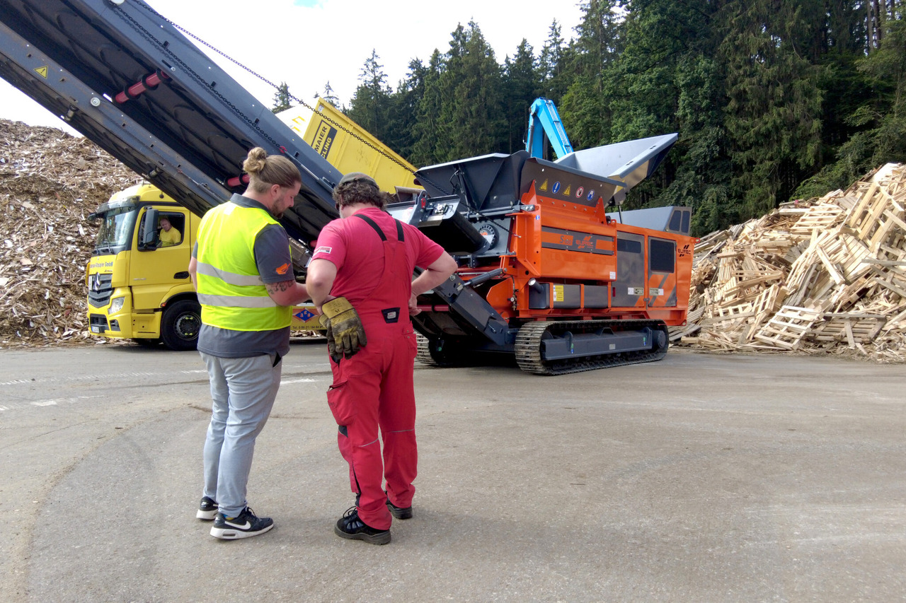 ARJES EUREC S-850 - Industrial waste shredder: picture 3 ARJES EUREC S-850 - Industrial waste shredder: picture 3