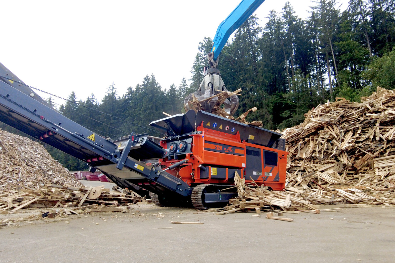 ARJES EUREC S-850 - Industrial waste shredder: picture 2 ARJES EUREC S-850 - Industrial waste shredder: picture 2