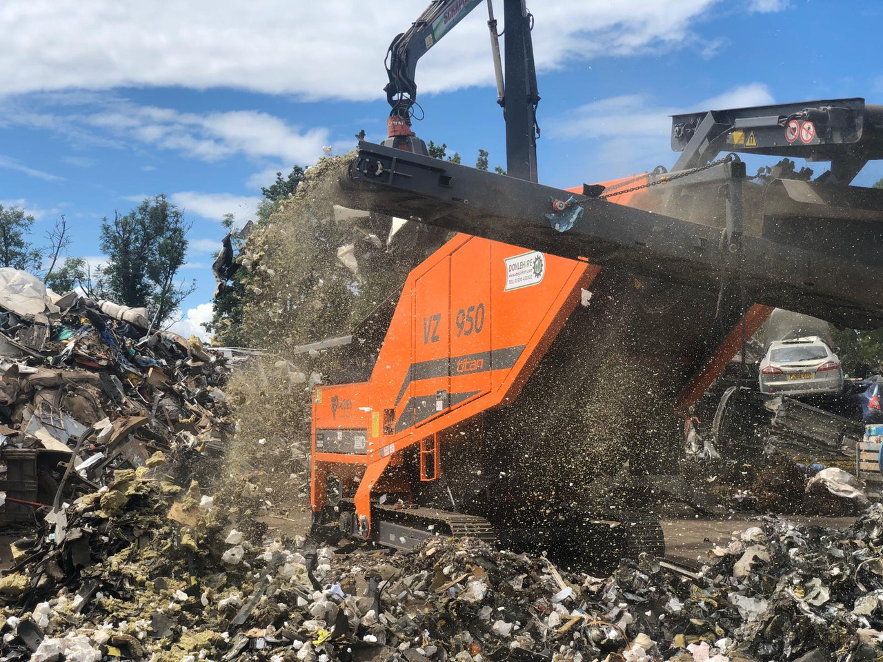 Arjes VZ950 Titan - Industrial waste shredder: picture 3 Arjes VZ950 Titan - Industrial waste shredder: picture 3