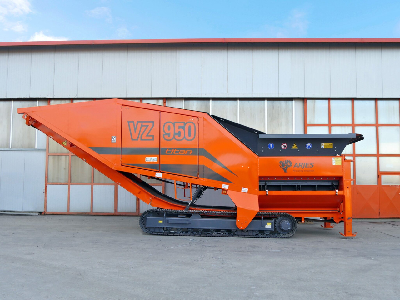Arjes VZ950 Titan - Industrial waste shredder: picture 5 Arjes VZ950 Titan - Industrial waste shredder: picture 5