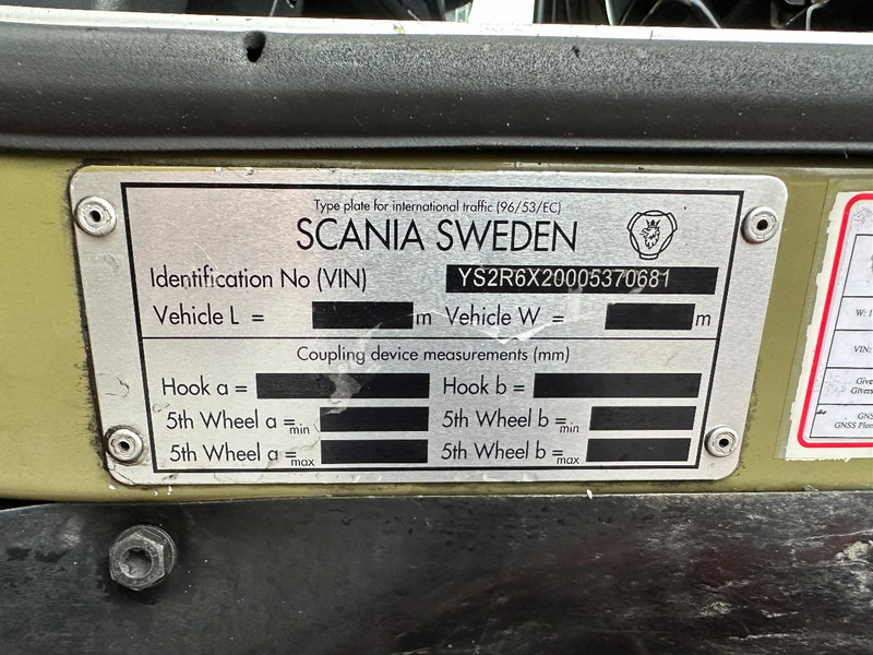Tractor unit Scania R580 V8 Full air-retarder-6x2-eur0 6: picture 18