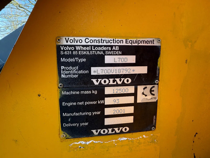 Leasing of Volvo L70D Volvo L70D: picture 13