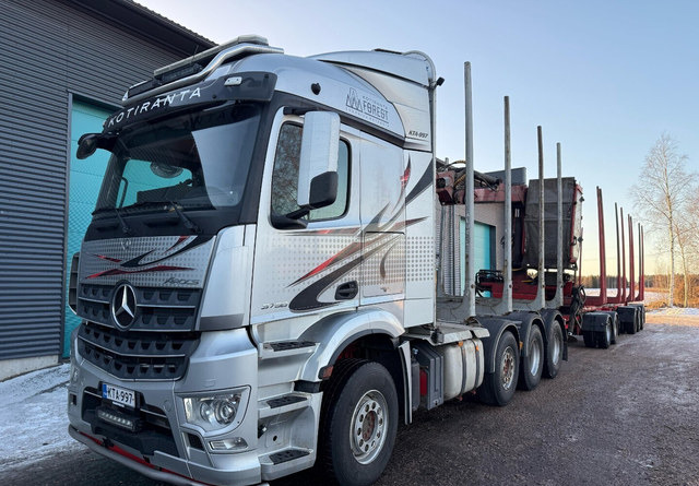 Mercedes-BenzArocs - Timber truck: picture 1 Mercedes-BenzArocs - Timber truck: picture 1