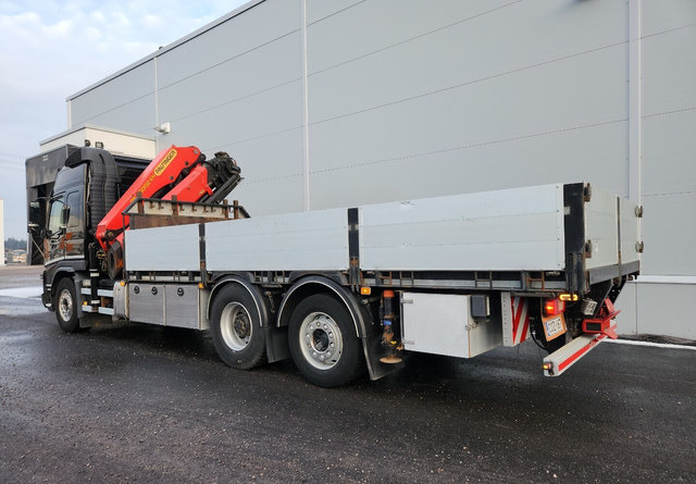 VolvoFMX 6x2 - Dropside/ Flatbed truck, Crane truck: picture 3 VolvoFMX 6x2 - Dropside/ Flatbed truck, Crane truck: picture 3