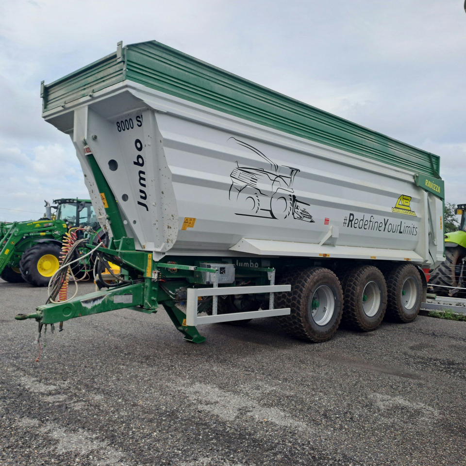 DUMPER RAVIZZA JUMBO 8000 ST - Tipper trailer: picture 1 DUMPER RAVIZZA JUMBO 8000 ST - Tipper trailer: picture 1