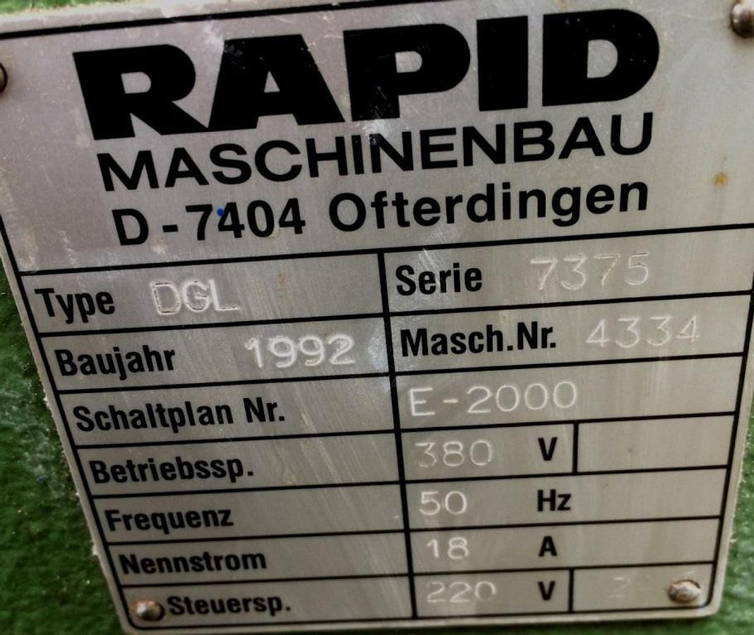 Doppelgehrungskreissäge RAPID - Metalworking machinery: picture 5 Doppelgehrungskreissäge RAPID - Metalworking machinery: picture 5