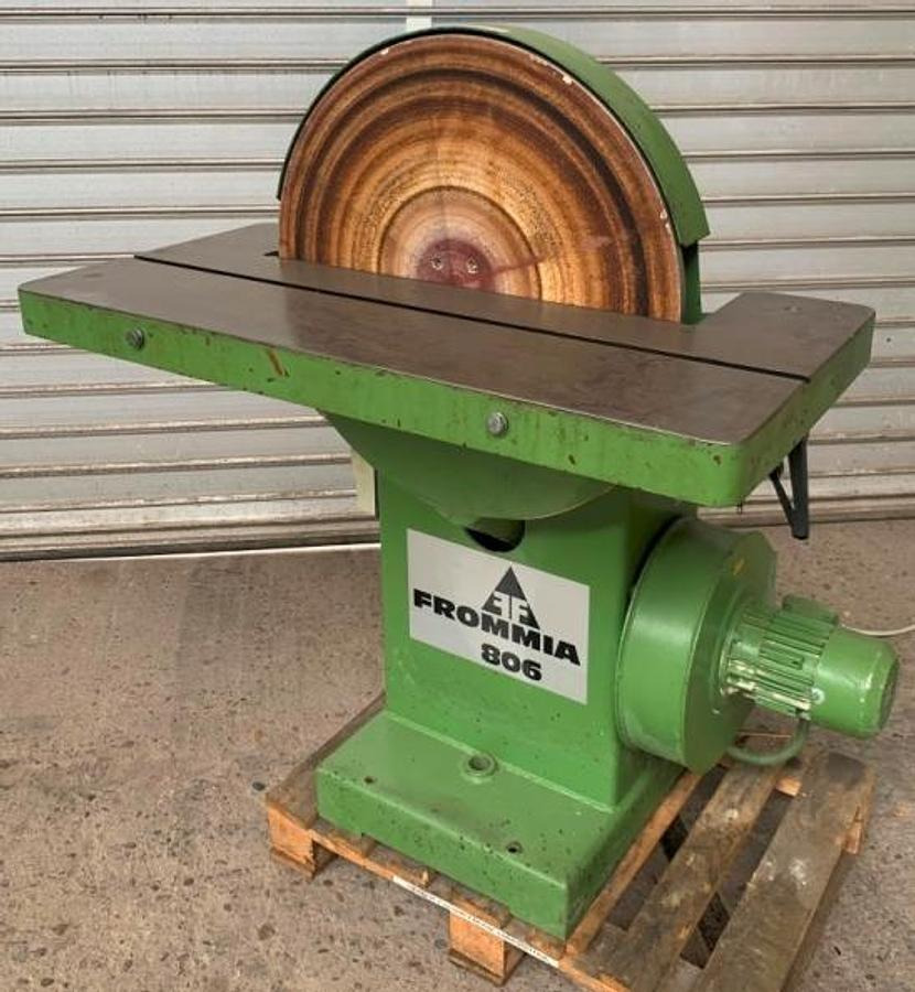 Scheibenschleifmaschine FROMMIA - Woodworking machinery: picture 1 Scheibenschleifmaschine FROMMIA - Woodworking machinery: picture 1