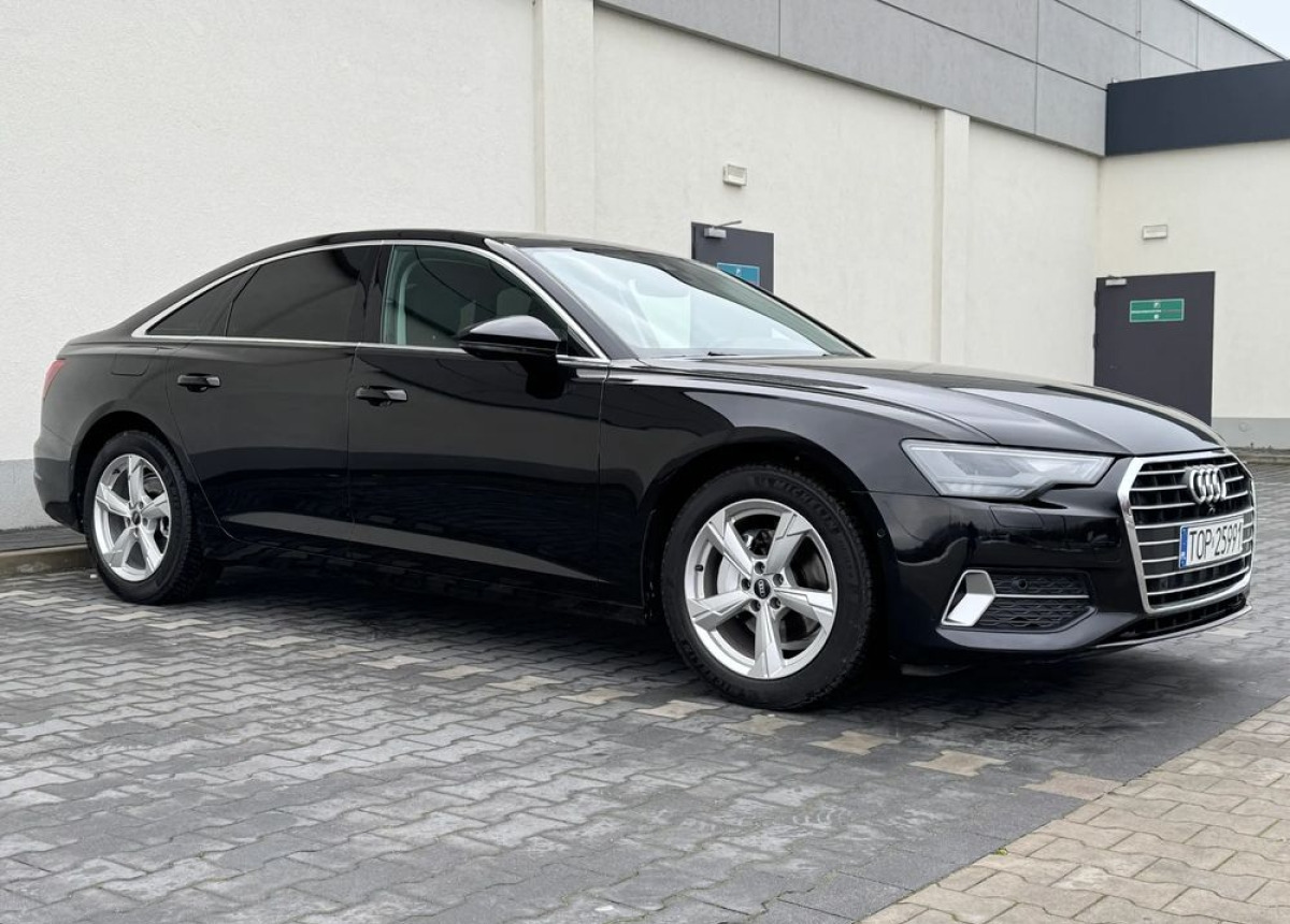 Sedan Audi A6 40 TDI 204km Bezwypadkowy Kamery panoramiczne Nowy rozrząd Idealny: picture 13