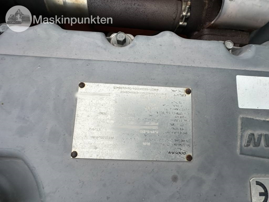 Wheel excavator Doosan DX 140 W med vagn och redskap: picture 47 Wheel excavator Doosan DX 140 W med vagn och redskap: picture 47