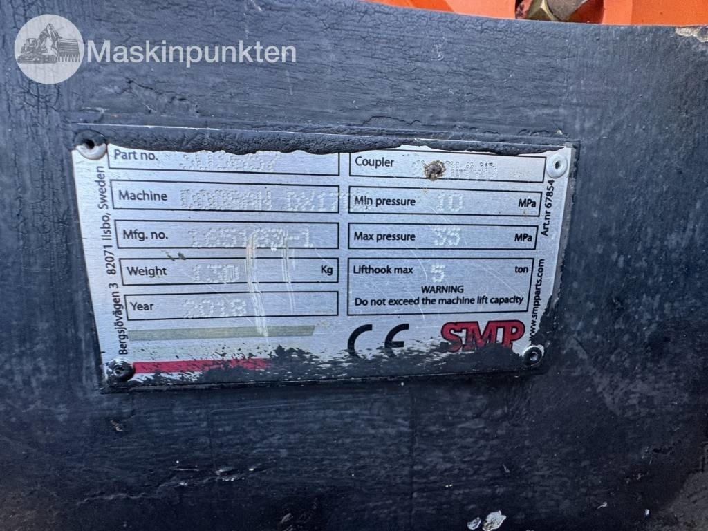 Wheel excavator Doosan DX 170 W-5 + Tippvagn + Redskap: picture 40 Wheel excavator Doosan DX 170 W-5 + Tippvagn + Redskap: picture 40