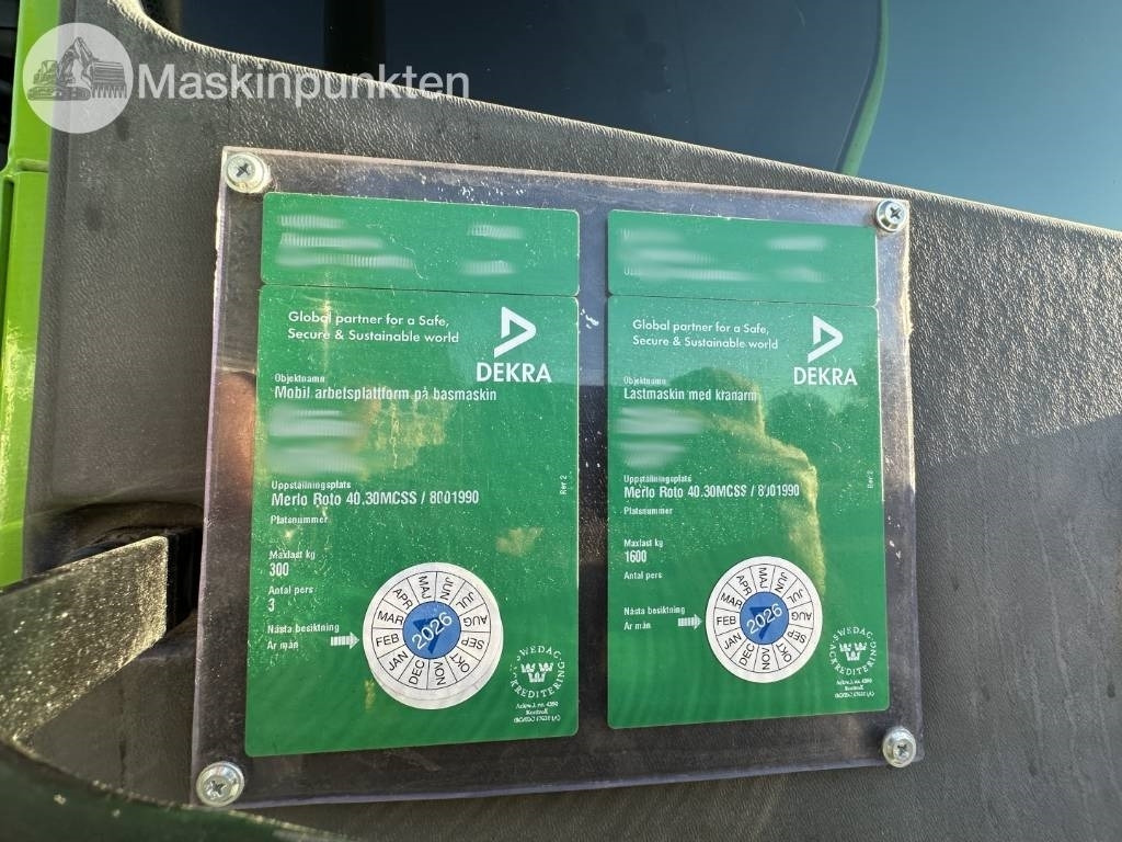 Leasing of Merlo Roto40.30 MCSS Merlo Roto40.30 MCSS: picture 12 Leasing of Merlo Roto40.30 MCSS Merlo Roto40.30 MCSS: picture 12