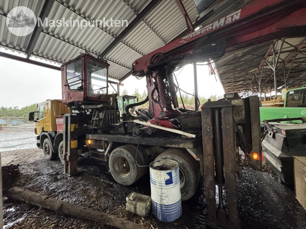 Scania P 124 G med Timberman - Timber truck: picture 2 Scania P 124 G med Timberman - Timber truck: picture 2