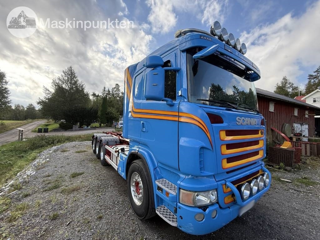 Scania R 480 LB  - Hook lift truck: picture 2 Scania R 480 LB  - Hook lift truck: picture 2
