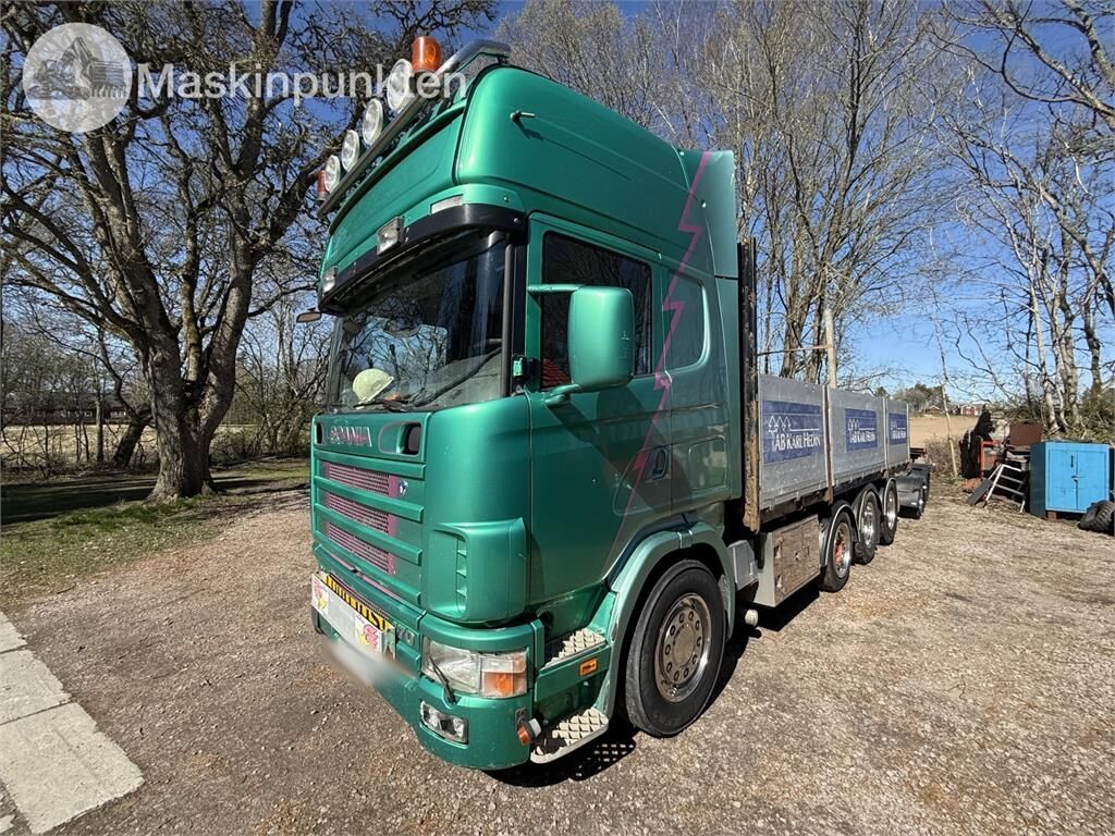 Scania R124Gb 8X2 4Nb470 - Container transporter/ Swap body truck: picture 1 Scania R124Gb 8X2 4Nb470 - Container transporter/ Swap body truck: picture 1