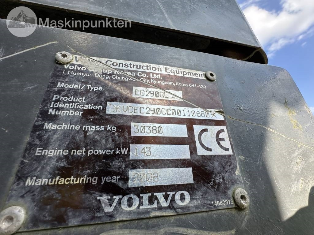 Crawler excavator Volvo EC 290 C L: picture 7 Crawler excavator Volvo EC 290 C L: picture 7
