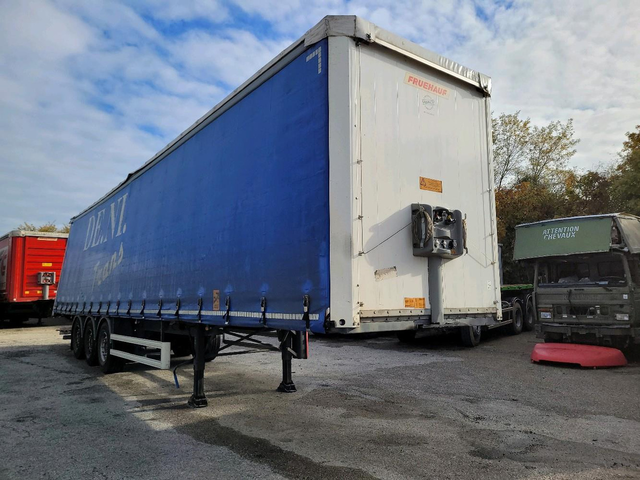 FRUEHAUF FKSRT4 - Curtainsider semi-trailer: picture 1 FRUEHAUF FKSRT4 - Curtainsider semi-trailer: picture 1