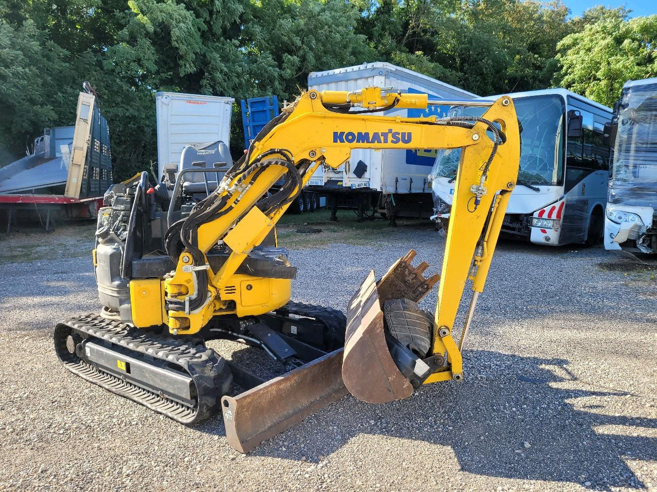 KOMATSU MINI PELLE FC 24 MR-5 - Mini excavator: picture 1 KOMATSU MINI PELLE FC 24 MR-5 - Mini excavator: picture 1