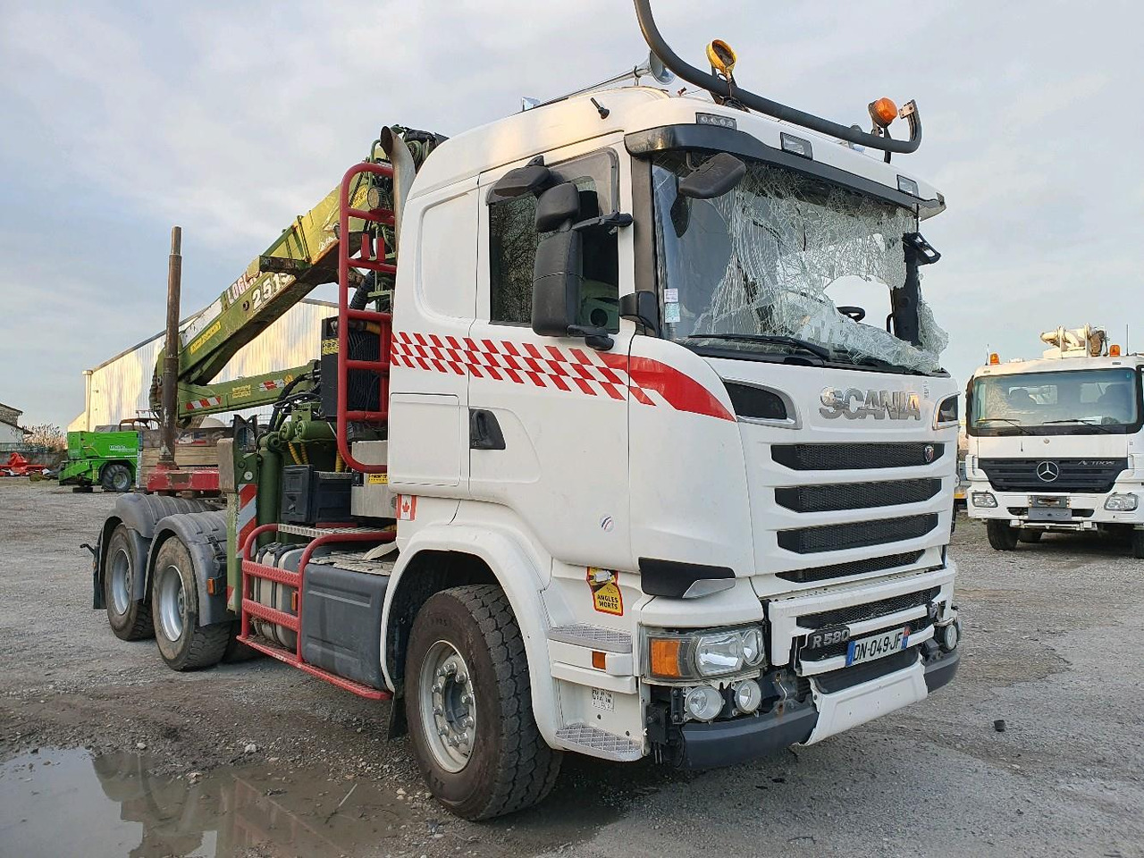 SCANIA R 580 FOREST GRUE - Tractor unit: picture 1 SCANIA R 580 FOREST GRUE - Tractor unit: picture 1