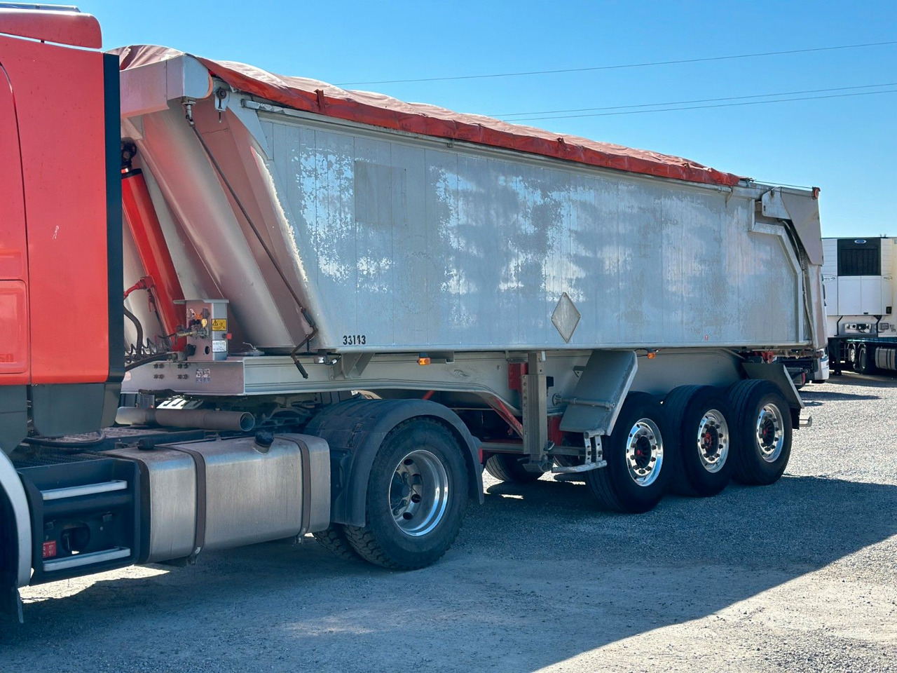 Benalu 25 m3 AXLE SAF HYDRAULIC BOARD - Tipper semi-trailer: picture 1 Benalu 25 m3 AXLE SAF HYDRAULIC BOARD - Tipper semi-trailer: picture 1