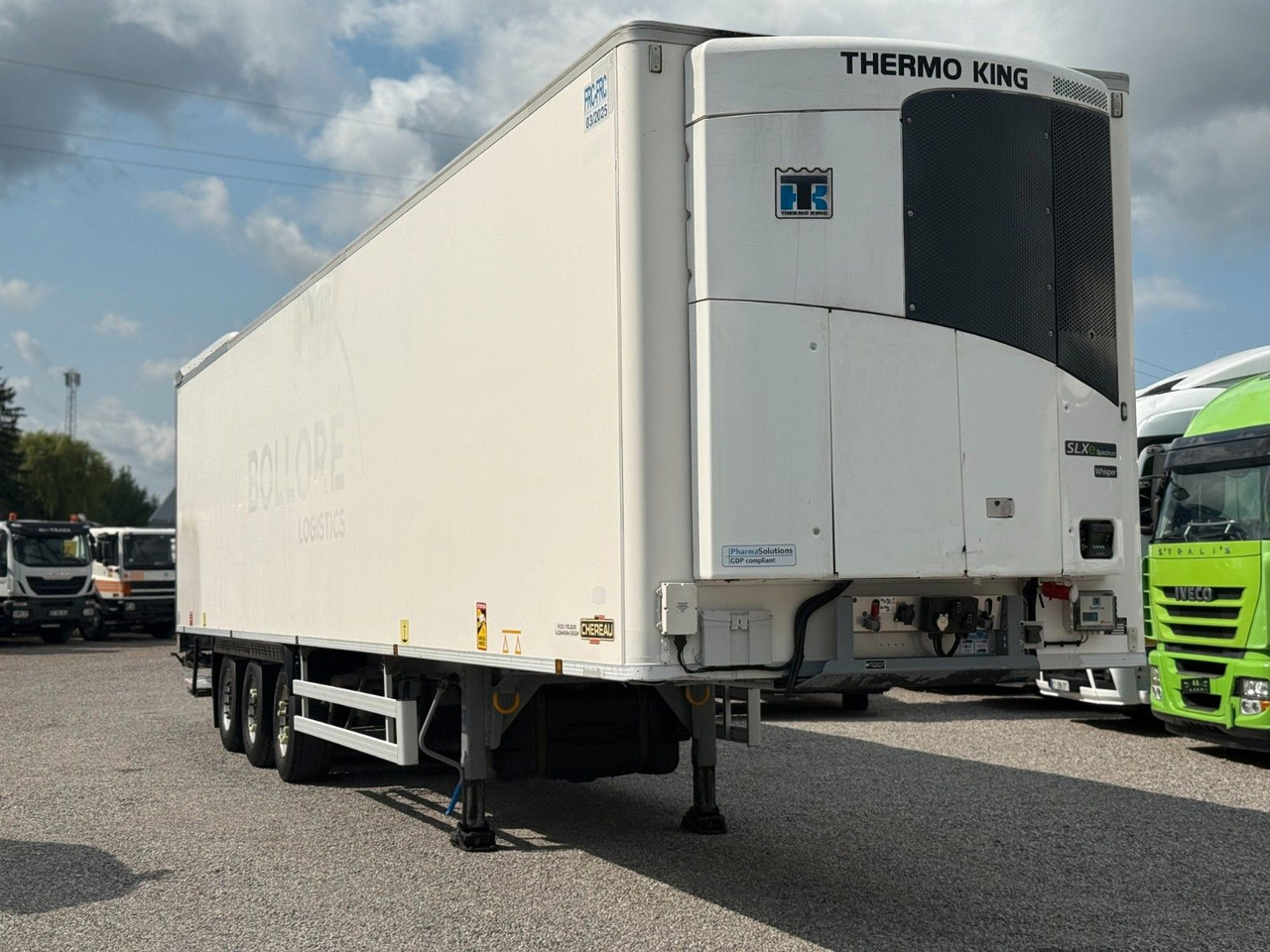 Chereau THERMO KING SLXe DIESEL/ELECTRIC SAF - Refrigerator semi-trailer: picture 1 Chereau THERMO KING SLXe DIESEL/ELECTRIC SAF - Refrigerator semi-trailer: picture 1