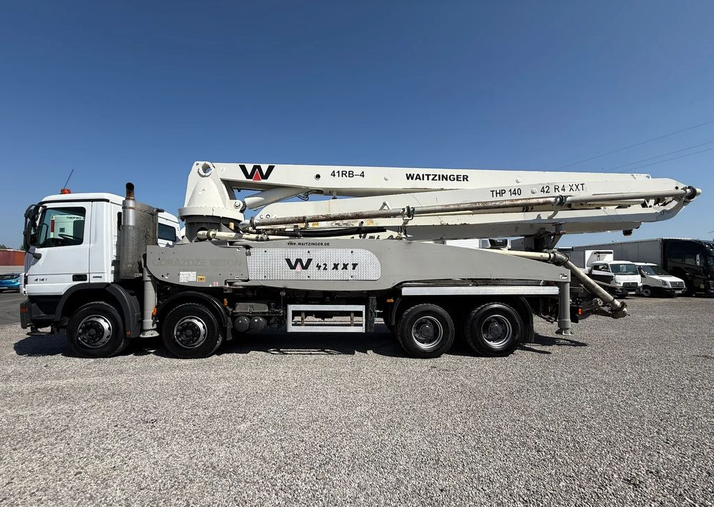 Mercedes-Benz ACTROS 4141 8X4 42 M GOTOWA DO PRACY - Concrete pump truck: picture 5 Mercedes-Benz ACTROS 4141 8X4 42 M GOTOWA DO PRACY - Concrete pump truck: picture 5
