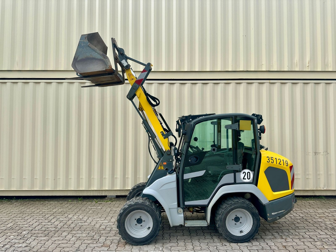 Kramer 5035 / 2021 BJ / 951 H / Schaufel + Gabel - Wheel loader: picture 2 Kramer 5035 / 2021 BJ / 951 H / Schaufel + Gabel - Wheel loader: picture 2