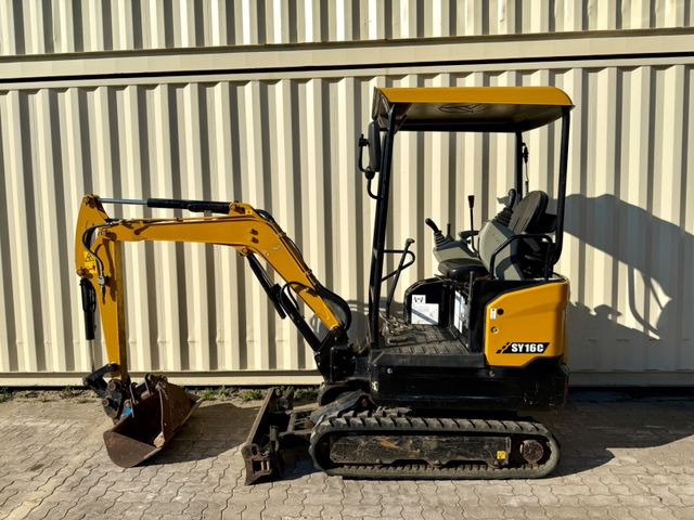 Sany SY16/ 2023 BJ / 745 H / 2 x Löffel - Mini excavator: picture 2 Sany SY16/ 2023 BJ / 745 H / 2 x Löffel - Mini excavator: picture 2