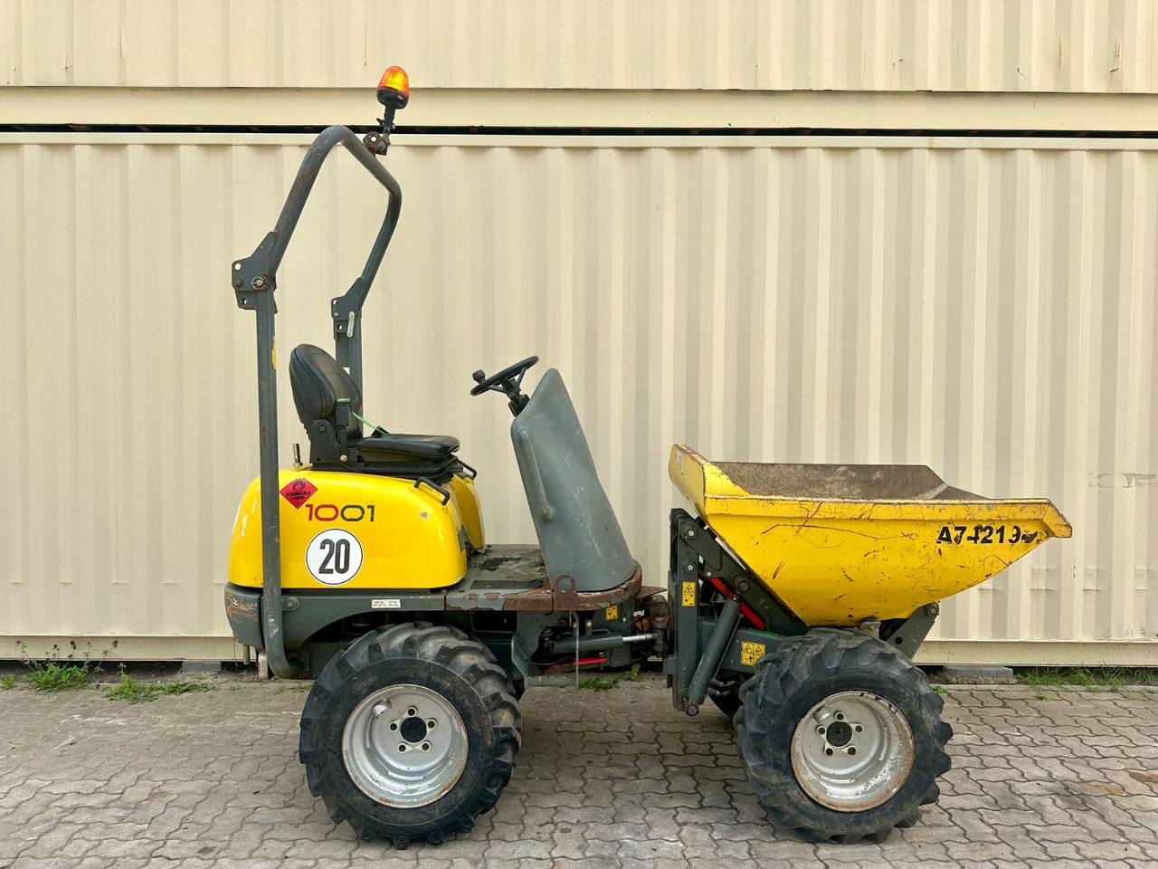 Wacker 1001 Hochkipper / 2016 BJ / 1.000 KG / 1.342 H - Mini dumper: picture 5 Wacker 1001 Hochkipper / 2016 BJ / 1.000 KG / 1.342 H - Mini dumper: picture 5
