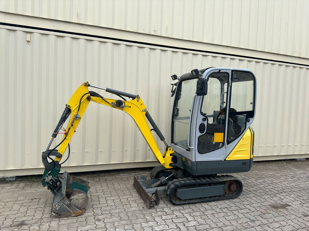 Wacker ET16 / 1.600 H / 2 x Löffel / MS01 / 1. Hand - Mini excavator: picture 1 Wacker ET16 / 1.600 H / 2 x Löffel / MS01 / 1. Hand - Mini excavator: picture 1
