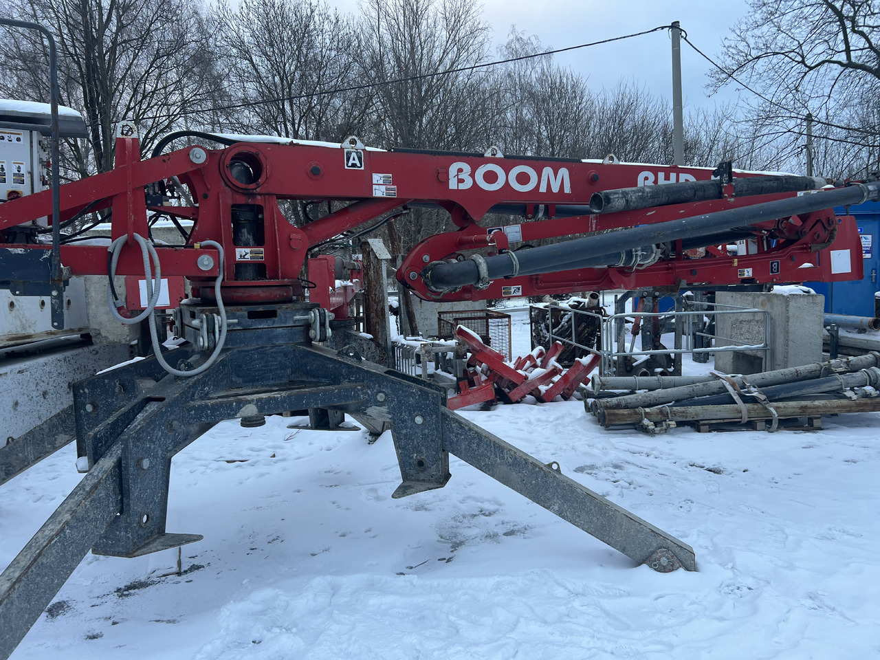 BOOM MAKINA BHD 13 - Slipform paver: picture 1 BOOM MAKINA BHD 13 - Slipform paver: picture 1