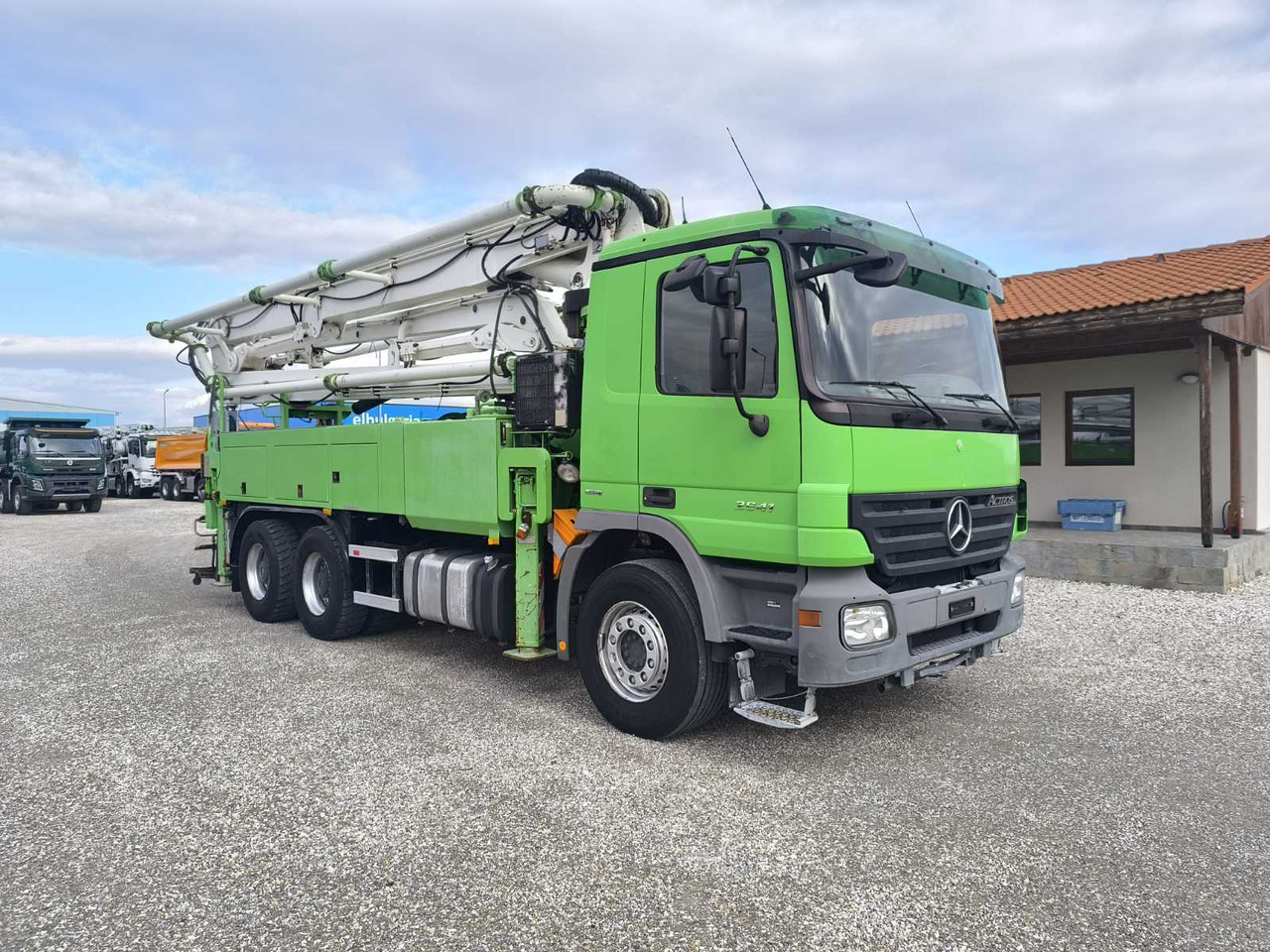 Mercedes-Benz ACTROS 2641 Schwing S34 X-P - Concrete pump truck: picture 1 Mercedes-Benz ACTROS 2641 Schwing S34 X-P - Concrete pump truck: picture 1