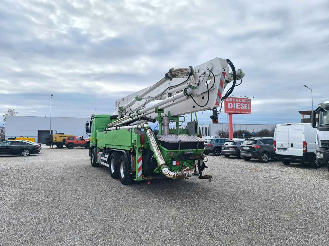 Mercedes-Benz ACTROS 2641 Schwing S34 X-P - Concrete pump truck: picture 5 Mercedes-Benz ACTROS 2641 Schwing S34 X-P - Concrete pump truck: picture 5