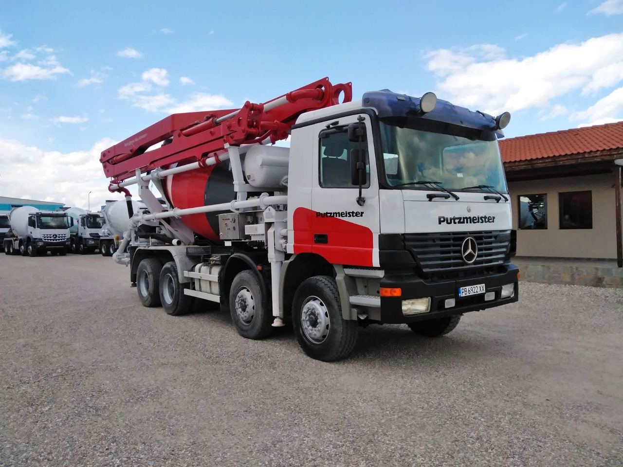 Mercedes-Benz ACTROS 3240 Putzmeister 26.67S - Concrete pump truck: picture 1 Mercedes-Benz ACTROS 3240 Putzmeister 26.67S - Concrete pump truck: picture 1