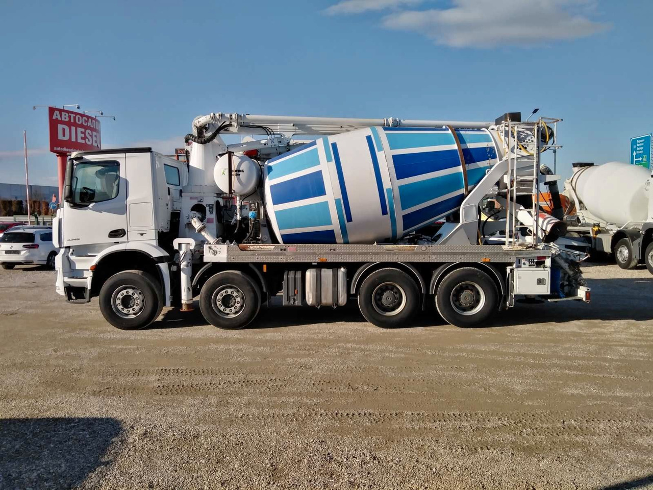 Mercedes-Benz AROCS 3245 SCHWING FBP24-125 - Concrete pump truck: picture 4 Mercedes-Benz AROCS 3245 SCHWING FBP24-125 - Concrete pump truck: picture 4