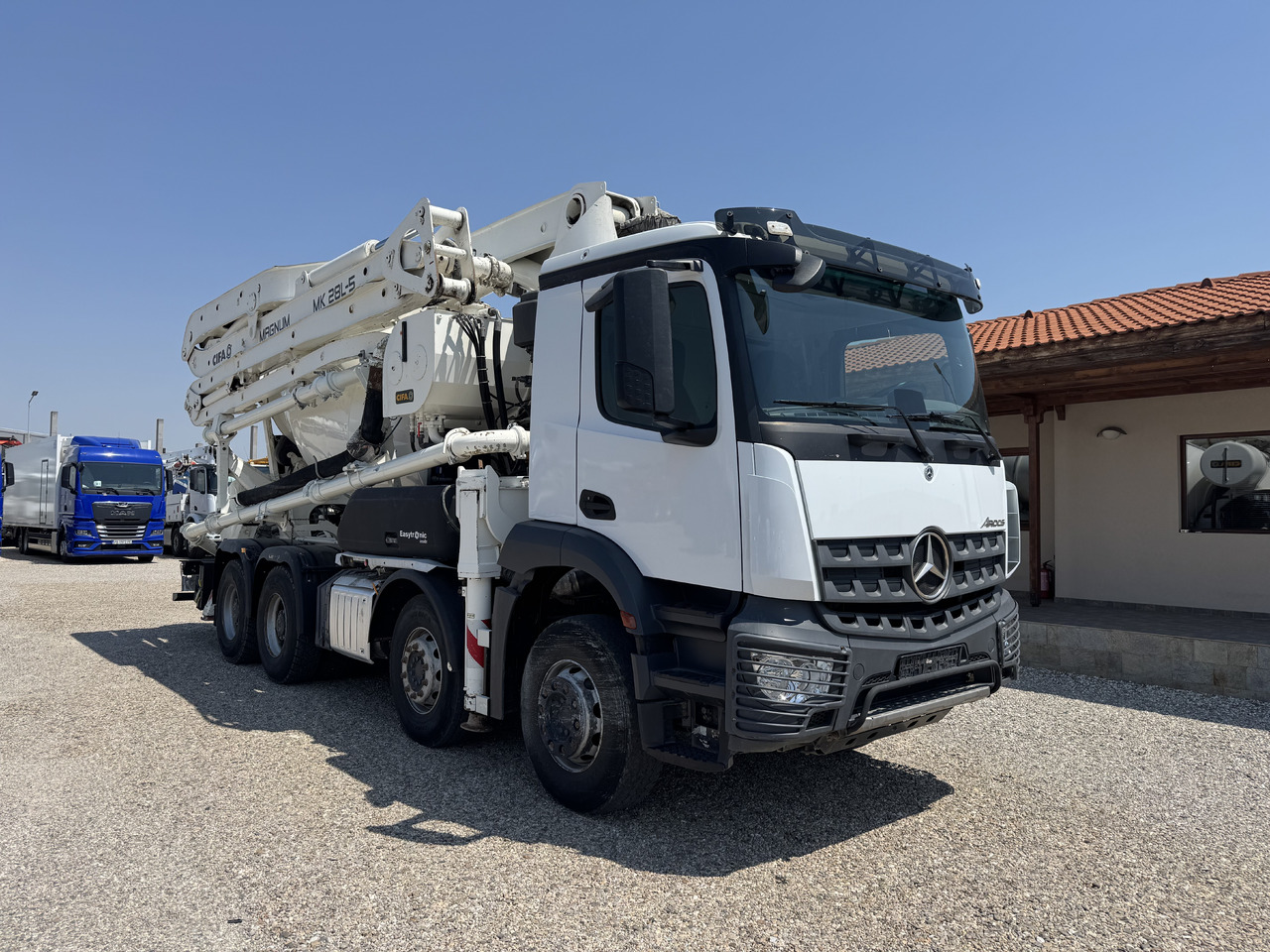 Mercedes-Benz AROCS 4143 CIFA MK28L-5 - Concrete pump truck: picture 1 Mercedes-Benz AROCS 4143 CIFA MK28L-5 - Concrete pump truck: picture 1