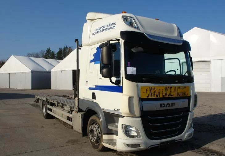 DAF CF 410 EURO 6 Laweta - Platforma super stan - Dropside/ Flatbed truck: picture 4 DAF CF 410 EURO 6 Laweta - Platforma super stan - Dropside/ Flatbed truck: picture 4