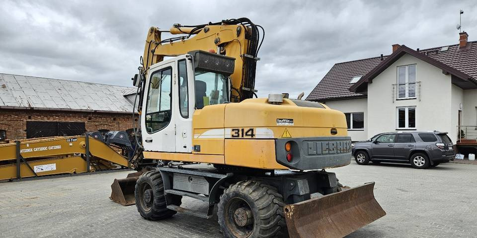 Wheel excavator Koparka kołowa Liebherr A314 Litronic 9350 h 4 łyżki kołówka: picture 8