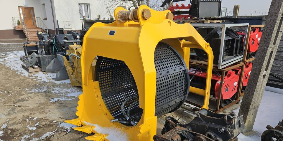 Łyżka przesiewająca obrotowa do koparki Solmek MSB-18 - Bucket for Construction machinery: picture 3 Łyżka przesiewająca obrotowa do koparki Solmek MSB-18 - Bucket for Construction machinery: picture 3