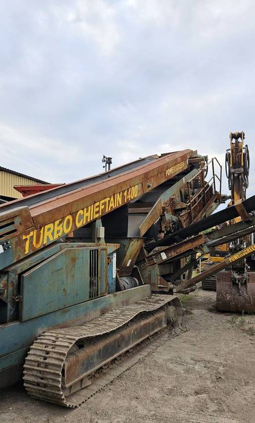 Przesiewacz mobilny Powerscreen Chieftain 1400 rozdrabniacz wibrokrata - Screener: picture 2 Przesiewacz mobilny Powerscreen Chieftain 1400 rozdrabniacz wibrokrata - Screener: picture 2