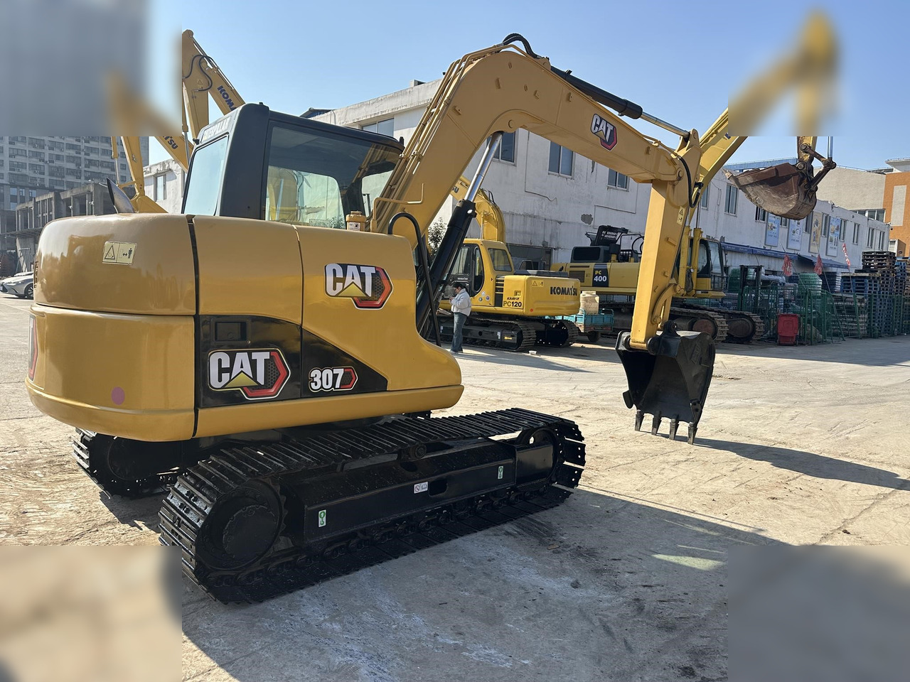 CATERPILLAR 307D - Crawler excavator: picture 2 CATERPILLAR 307D - Crawler excavator: picture 2