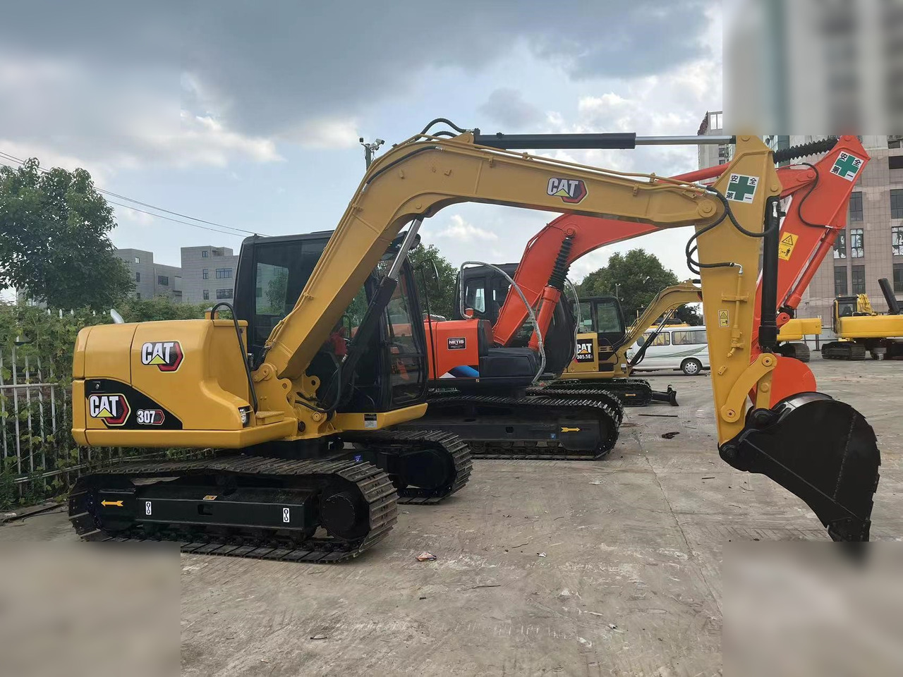 CATERPILLAR 307D - Crawler excavator: picture 1 CATERPILLAR 307D - Crawler excavator: picture 1