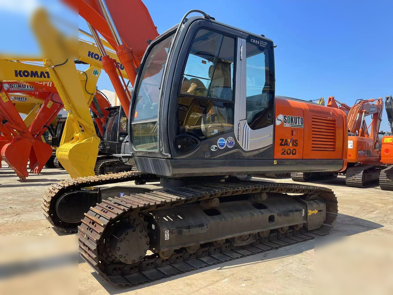 HITACHI ZX200-3G - Crawler excavator: picture 5 HITACHI ZX200-3G - Crawler excavator: picture 5