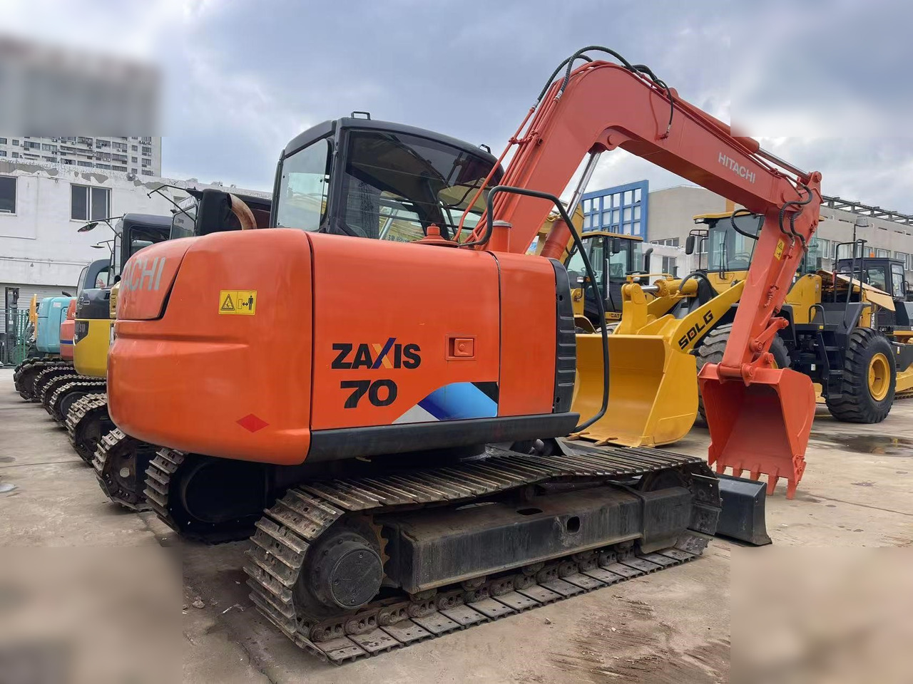 HITACHI ZX70-5G - Crawler excavator: picture 4 HITACHI ZX70-5G - Crawler excavator: picture 4