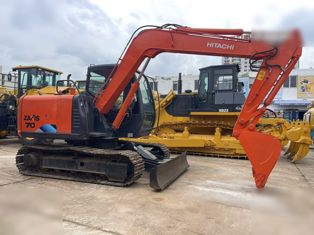 HITACHI ZX70-5G - Crawler excavator: picture 1 HITACHI ZX70-5G - Crawler excavator: picture 1