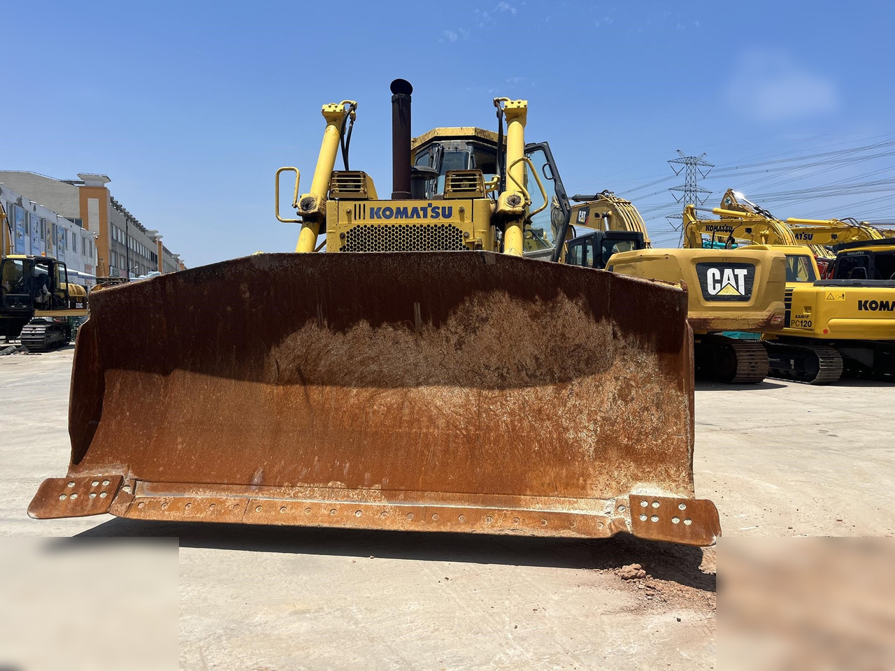 KOMATSU D155A-5 - Bulldozer: picture 4 KOMATSU D155A-5 - Bulldozer: picture 4