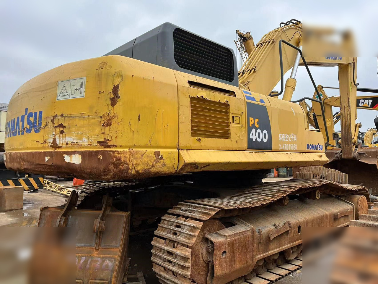 KOMATSU PC400-8 - Crawler excavator: picture 4 KOMATSU PC400-8 - Crawler excavator: picture 4
